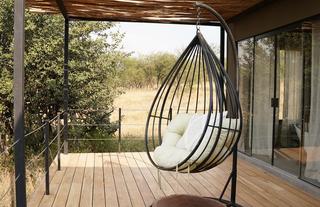 outside hanging pod 