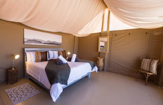 Tented Room with King Size Extra Length Bed