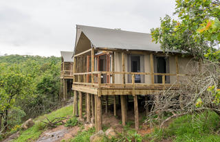 Luxury Safari Tent Exterior