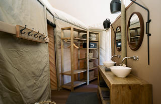 Guest Tent Bathroom