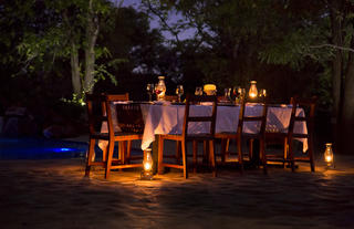 Masuwe Lodge - dining