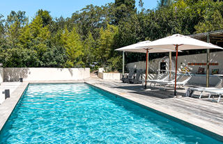 Fifteen meter long pool , ideal for swimming and exercise 