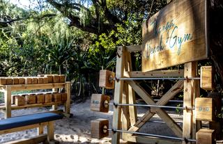 Our outdoor gym