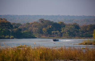 Boating on the Zambezi