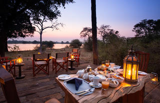 Breakfast on the Mpala Jena Suite Deck