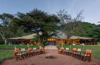 Main areas at Cottar's 1920's Camp