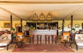 Main areas at Cottar's 1920's Camp