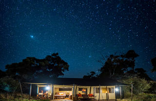 Standard Tent at night