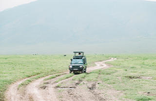 On safari in the Ngorongoro Crater
