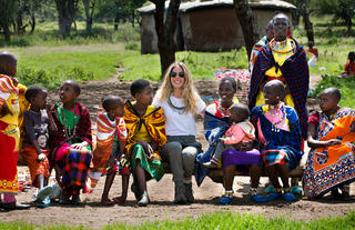 Klein's Camp community visit