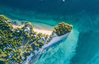 Azura Quilalea Private Island - Aerial View