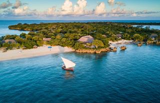 Azura Quilalea Private Island - Aerial View