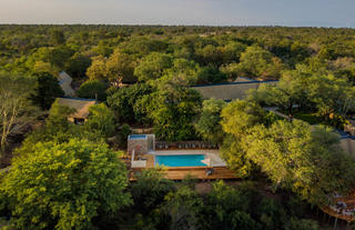 Aerial of Pool 
