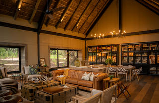 Indoor seating in library 