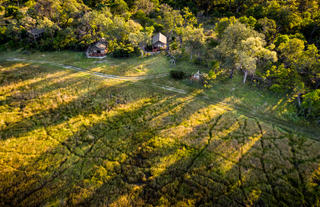 Stanley's Camp - Aerial View