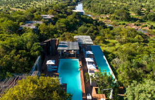 Singita Lebombo Aerial View