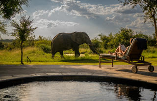 Private Heated Plunge pool