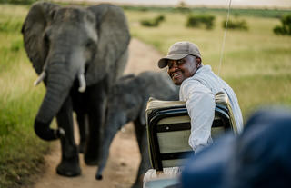 Tracker on game drive