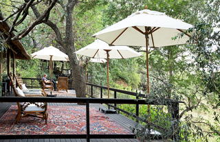 Malewane Lodge Deck