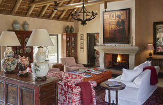 Malewane Lodge Royal Suite Lounge