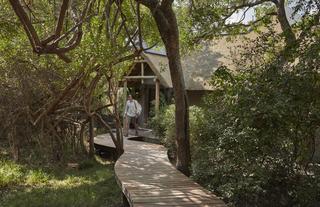 Malewane Lodge Luxury Suite Entrance