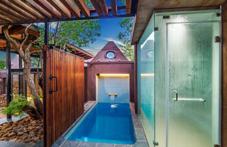 Madikwe Safari Lodge - Spa steam room & dipping pool