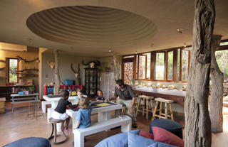 The Eco-House, center of the Madikwe Kidz Club program