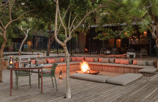 Lion Sands River Lodge -  Fire Deck