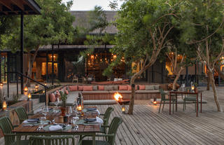 Lion Sands River Lodge -  Fire Deck