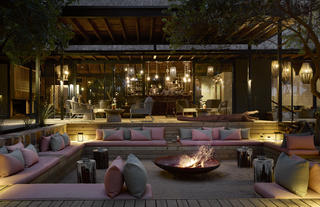 Lion Sands River Lodge -  Fire Deck