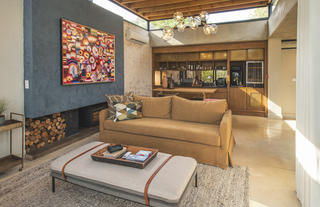 Lion Sands Ivory Lodge - Suite lounge