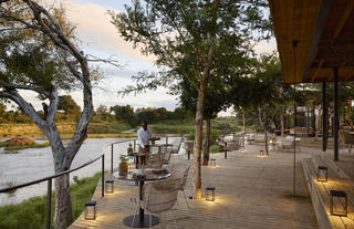 Lion Sands Ivory Lodge - Dining Deck