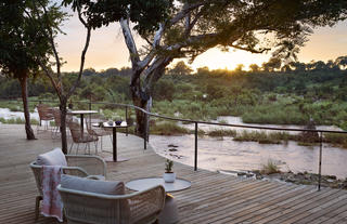Lion Sands Ivory Lodge - Viewing Deck