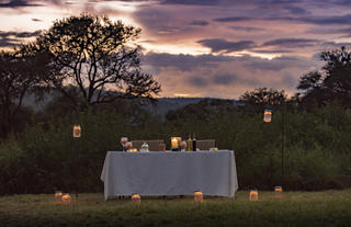 Dunia - Private Dining in the Bush