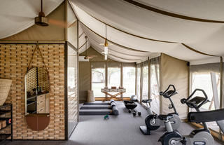 Singita Sabora Tented Camp - Fitness Area