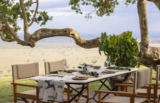 Singita Sasakwa Lodge Outdoor Dining