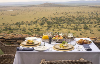 Singita Sasakwa Lodge Outdoor Dining