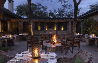 Singita Sasakwa Lodge Outdoor Dining