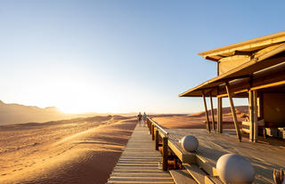 Desert Lodge Walkway