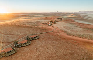 Desert Lodge Aerial