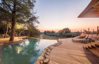 View from Deck and Pool