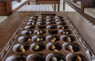 Swahili Bao Board Game
