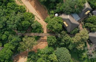 Aerial View Main Lodge