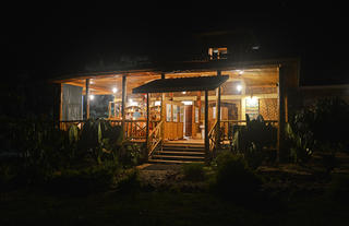 Bugoma Jungle Lodge restaurant