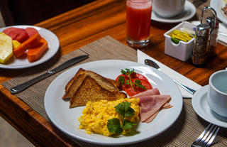 Breakfast menu