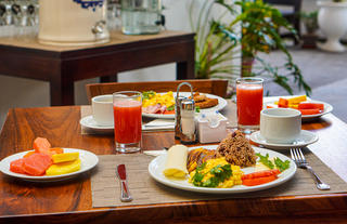 Breakfast menu