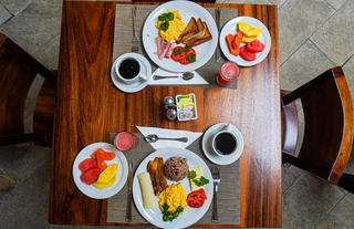 Breakfast menu