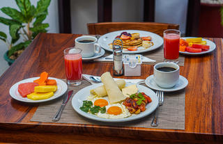Breakfast menu
