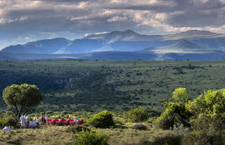 Our celebrated mountain-top wilderness picnic