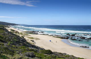 Lekkerwater Beach Lodge at De Hoop Reserve near Cape Town